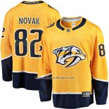 Camiseta Hockey Nashville Predators Tommy Novak Primera Breakaway Oro