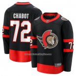 Camiseta Hockey Ottawa Senators Thomas Chabot Primera Breakaway Negro