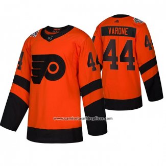 Camiseta Hockey Philadelphia Flyers Phil Varone 2019 Stadium Series Naranja