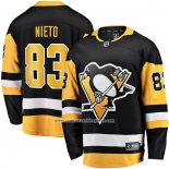 Camiseta Hockey Pittsburgh Penguins Matt Nieto Primera Breakaway Negro