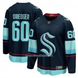 Camiseta Hockey Seattle Kraken Chris Driedger Primera Breakaway Azul