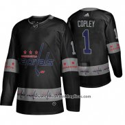 Camiseta Hockey Washington Capitals Pheonix Copley Breakaway Negro