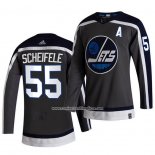 Camiseta Hockey Winnipeg Jets Scheifele Negro