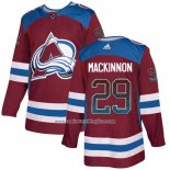 Camiseta Hockey Colorado Avalanche Nathan Mackinnon Drift Fashion Rojo