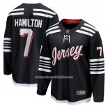 Camiseta Hockey New Jersey Devils Dougie Hamilton Alterno Premier Breakaway Negro