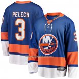 Camiseta Hockey New York Islanders Adam Pelech Primera Breakaway Azul