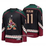 Camiseta Hockey Nino Arizona Coyotes Brendan Perlini Alternato Breakaway Fanatics Negro