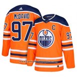 Camiseta Hockey Nino Edmonton Oilers 97 Connor Mcdavid Naranja Primera Autentico Fashion Oro Stitched