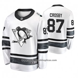 Camiseta Hockey Pittsburgh Penguins Sidney Crosby 2019 All Star Blanco