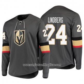 Camiseta Hockey Vegas Golden Knights Oscar Lindberg Platinum