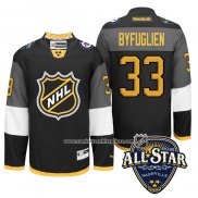 Camiseta Hockey Winnipeg Jets 33 Dustin Byfuglien 2016 All Star Negro