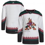 Camiseta Hockey Arizona Coyotes Segunda Autentico Pro Blank Blanco