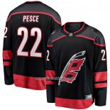 Camiseta Hockey Carolina Hurricanes Brett Pesce Primera Breakaway Negro