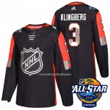 Camiseta Hockey Dallas Stars 3 John Klingberg Negro 2018 All Star Autentico