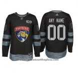 Camiseta Hockey Florida Panthers Personalizada Negro