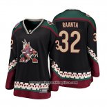 Camiseta Hockey Mujer Arizona Coyotes Antti Raanta Heritage Alternato Breakaway Negro