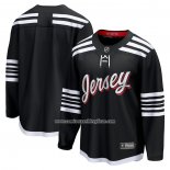 Camiseta Hockey New Jersey Devils Alterno Premier Breakaway Negro