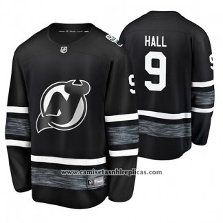 Camiseta Hockey New Jersey Devils Taylor Hall 2019 All Star Negro