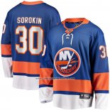 Camiseta Hockey New York Islanders Ilya Sorokin Primera Breakaway Azul