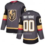 Camiseta Hockey Nino Vegas Golden Knights Primera Personalizada Gris