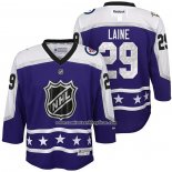 Camiseta Hockey Nino Winnipeg Jets Patrik Laine 29 2017 All Star Violeta