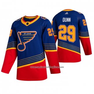 Camiseta Hockey St. Louis Blues Carl Gunnarsson 2020 USA Flag Negro